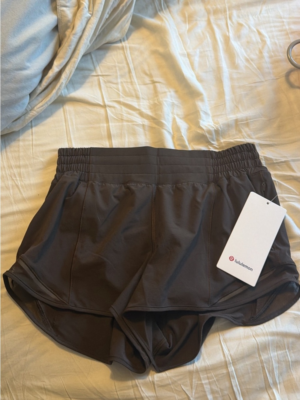 lululemon athletica Brown Women's Athletic Shorts with Liner